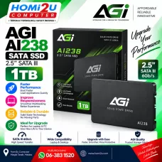 AGI AI238 SATA SSD – 1TB | 2.5” | SATA III