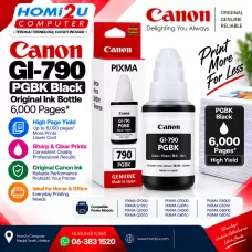 Canon GI-790 PGBK Black Original Ink Bottle – 6,000 Pages Canon GI-790 PGBK Black Original Ink Bottle – 6,000 Pages