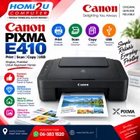 Canon PIXMA E410 – Print | Scan | Copy | USB