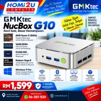 GMKTec NucBox G10 – Ryzen 5 | 16GB | 512GB SSD | Radeon Vega 8