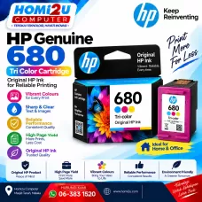 HP 680 Tri-Color Ink Advantage Cartridge – Original HP