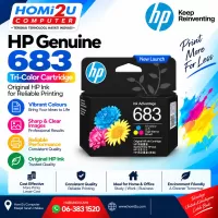 HP 683 Tri-Color Ink Advantage Cartridge – Original HP