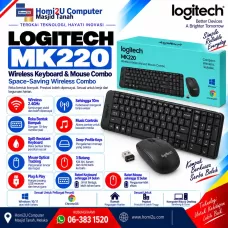 Logitech MK220 Wireless Keyboard and Mouse Combo