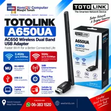 TOTOLINK A650UA Wireless Dual Band USB Adapter – AC650 | 2.4GHz + 5GHz TOTOLINK A650UA Wireless Dual Band USB Adapter – AC650 | 2.4GHz + 5GHz