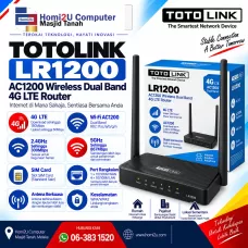 TOTOLINK LR1200 4G LTE Router – AC1200 | Dual Band Wi-Fi | SIM Card TOTOLINK LR1200 4G LTE Router – AC1200 | Dual Band Wi-Fi | SIM Card