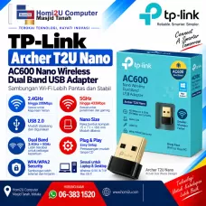 TP-Link AC600 Nano Wireless Dual Band USB Adapter – 2.4GHz + 5GHz TP-Link AC600 Nano Wireless Dual Band USB Adapter – 2.4GHz + 5GHz