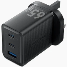 Vention GaN Charger Triple Port USB C C A 65W