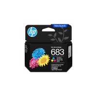 HP Genuine 683  Tri Color Cartridge