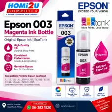 Epson 003 Magenta Genuine Ink – Original | EcoTank Epson 003 Magenta Genuine Ink – Original | EcoTank