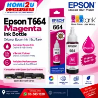 Epson T664 Magenta Genuine Ink – Original | EcoTank