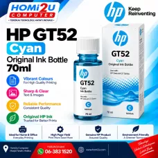 HP GT52 Cyan Original Ink Bottle – 70ml HP GT52 Cyan Original Ink Bottle – 70ml