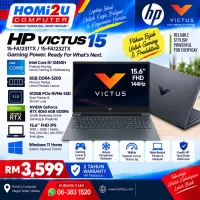 HP Victus 15 – Core i5 | RTX 4050 6GB | 8GB | 512GB SSD | 144Hz