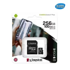 Kingston 256GB Canvas Select Plus Micro SD Memory Card SDCS2-256GB